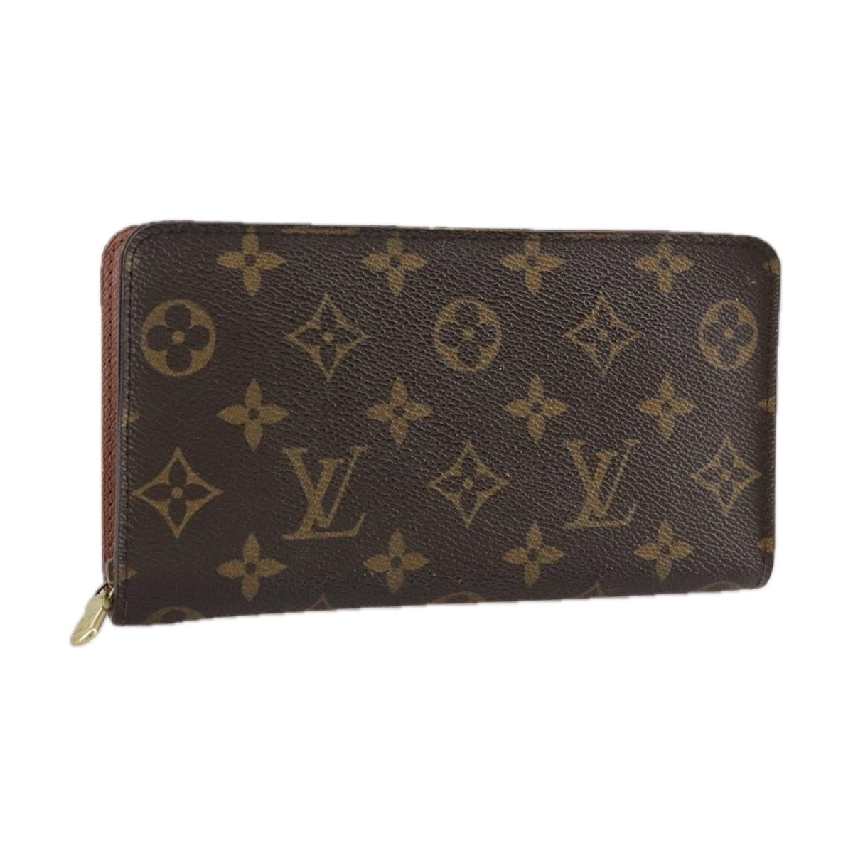 LOUIS VUITTON Monogram Porte Monnaie Zip Long Wallet M61727 LV th5588