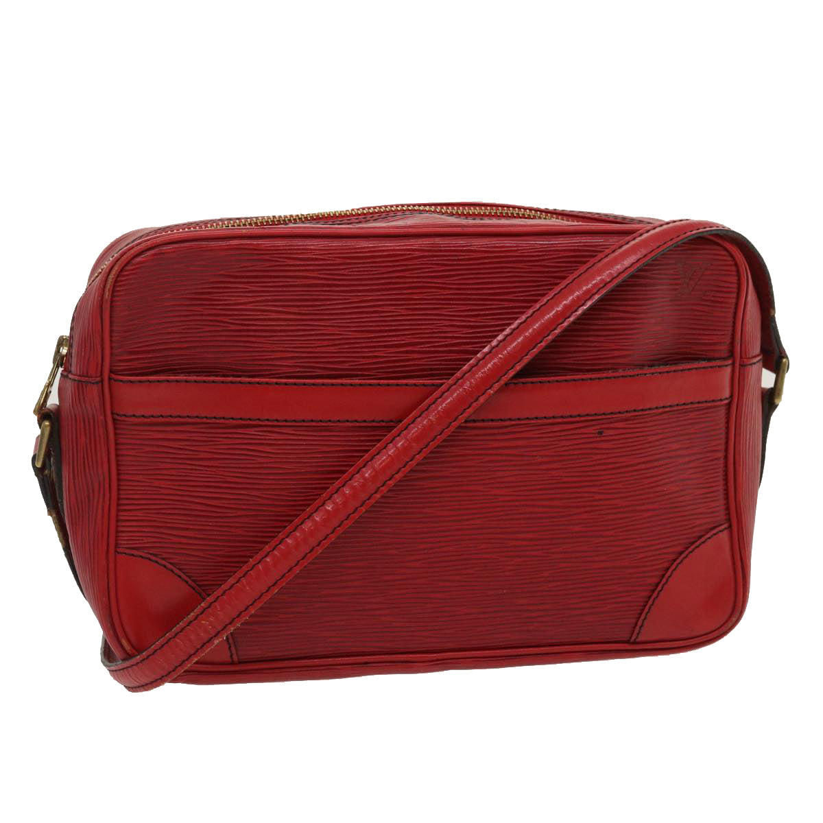LOUIS VUITTON Epi Trocadero 27 Shoulder Bag Red M52317 LV as159