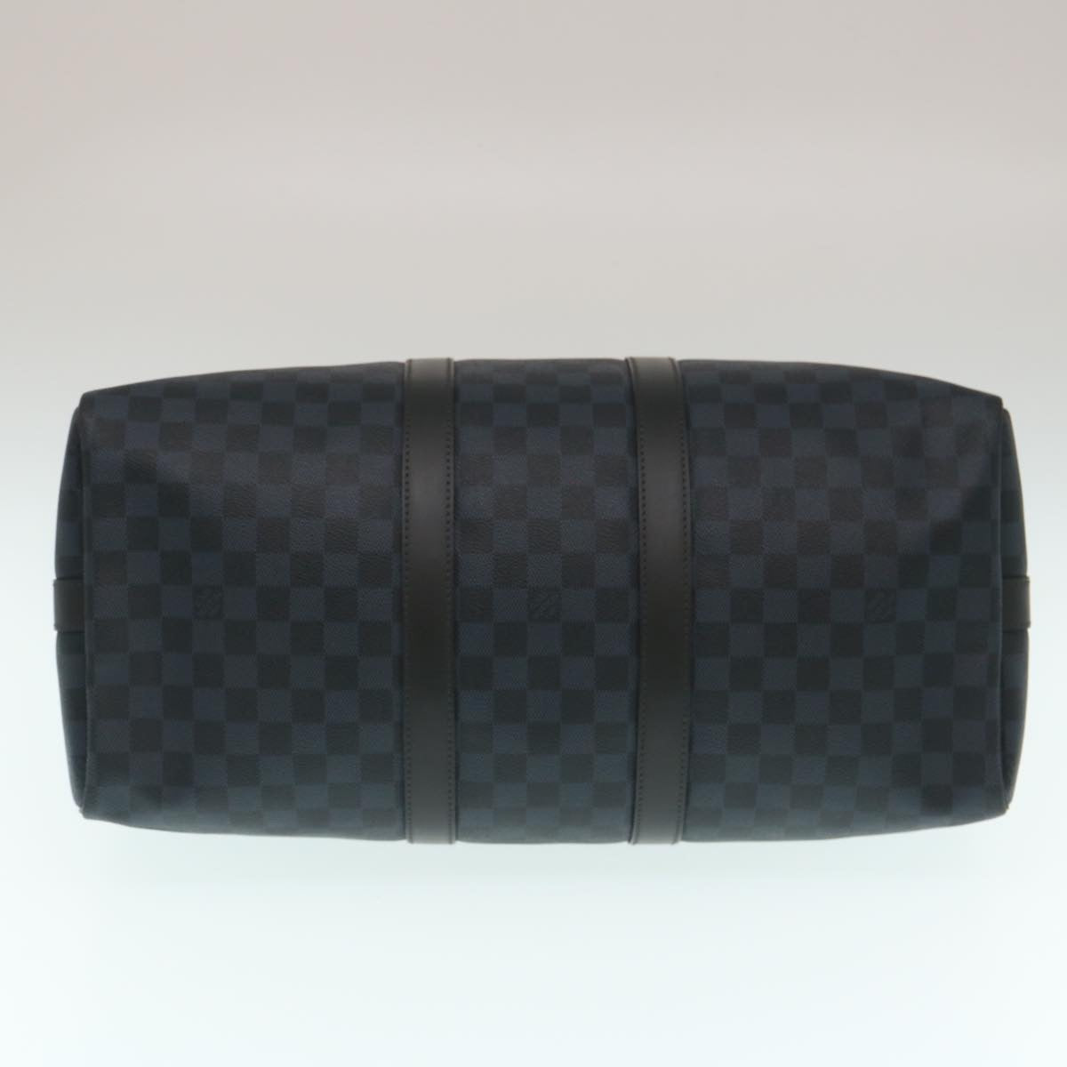 LOUIS VUITTON Damier Cobalt Keepall Bandouliere 45 Boston Bag N41349 29189S