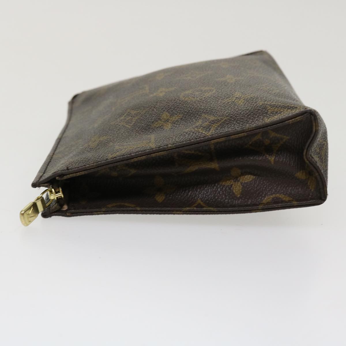 LOUIS VUITTON Monogram Poche Toilette 19 Pouch M47544 LV ki1641