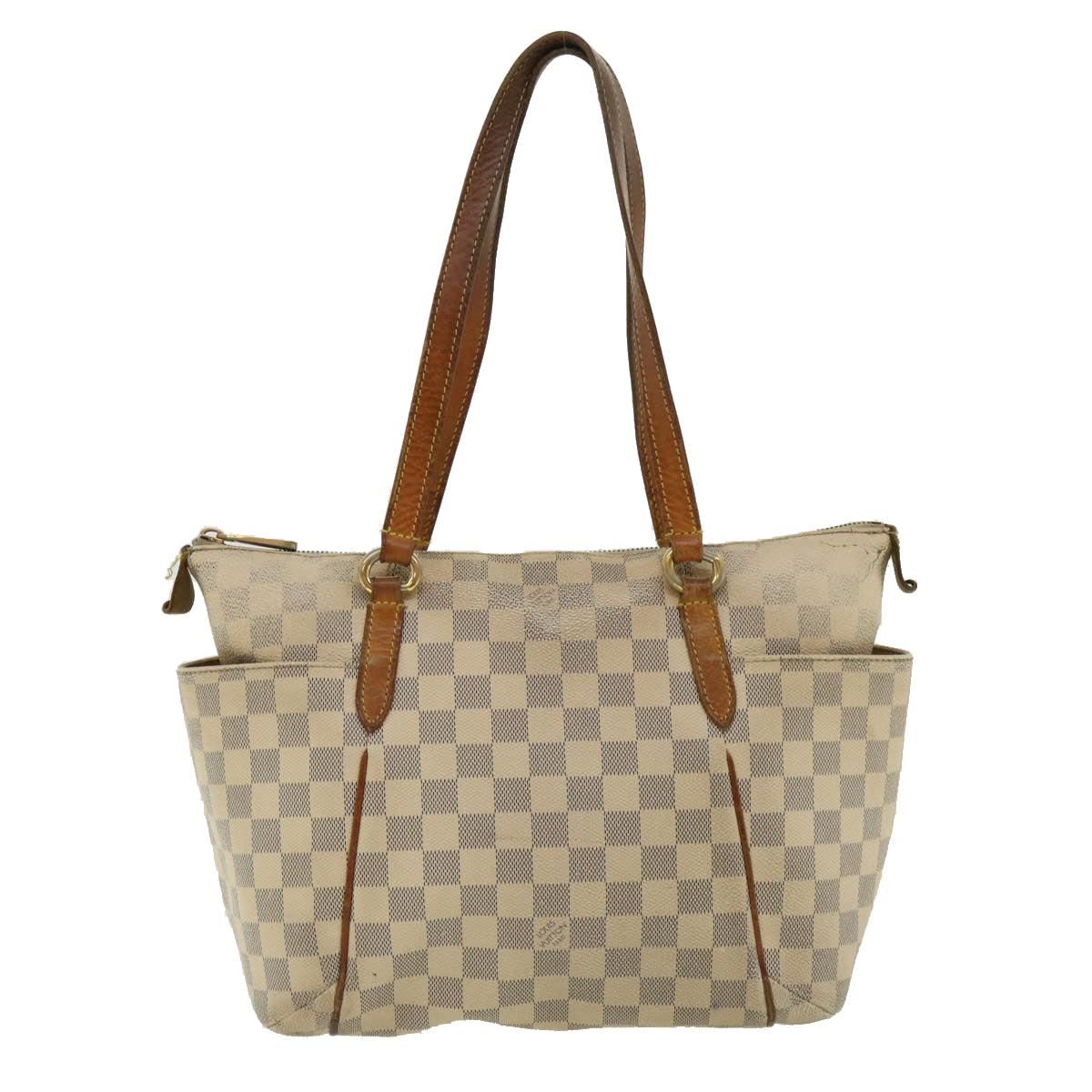 LOUIS VUITTON Damier Azur Totally PM Tote Bag N41280 LV jk687
