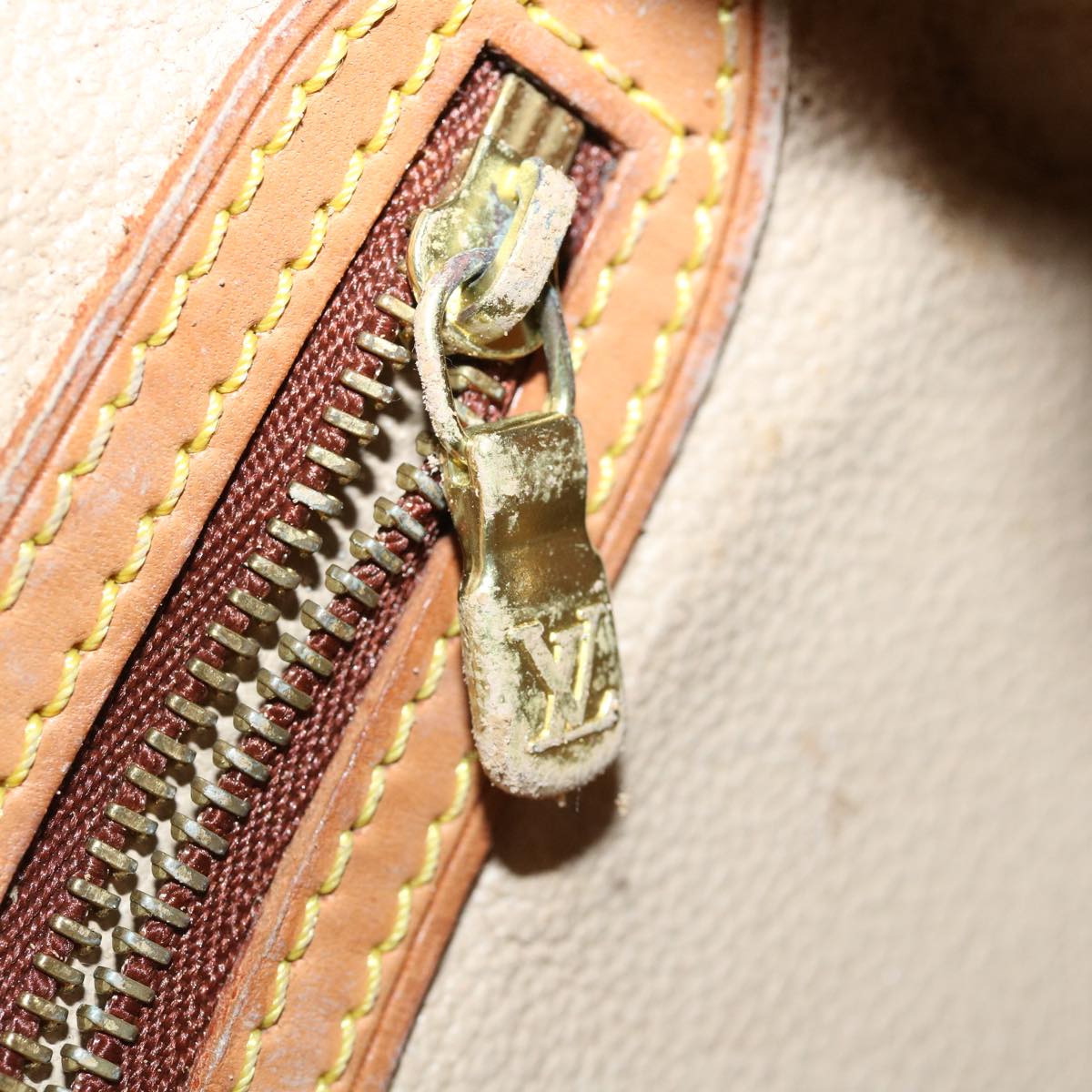 LOUIS VUITTON Monogram Bucket GM Shoulder Bag M42236 LV tp325