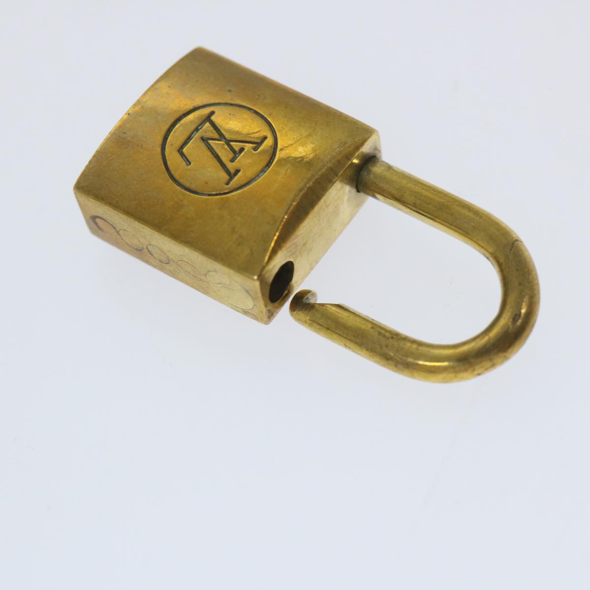 LOUIS VUITTON Padlock Old Model 10set Padlock Vintage Gold Tone LV cr901