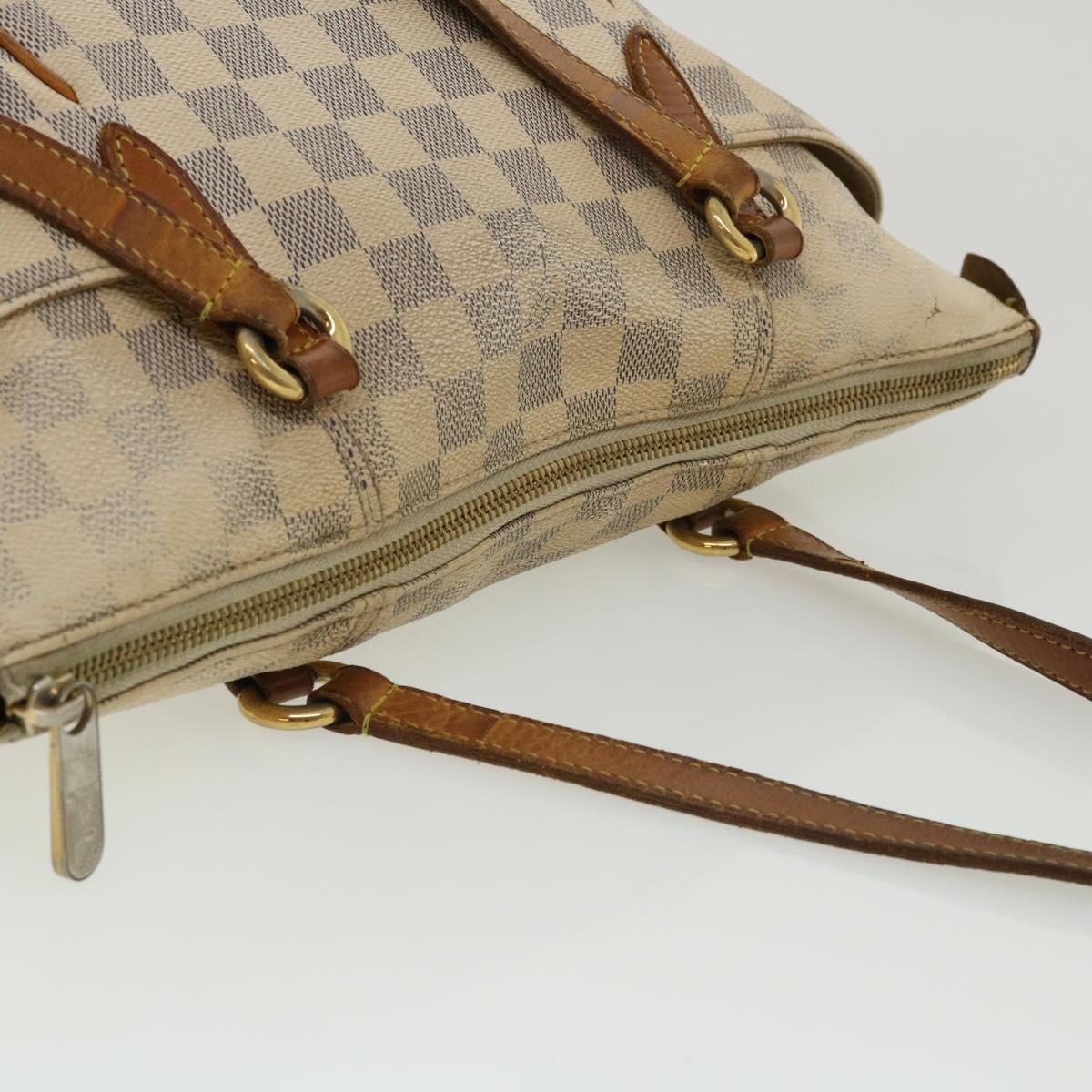 LOUIS VUITTON Damier Azur Totally PM Tote Bag N41280 LV jk687