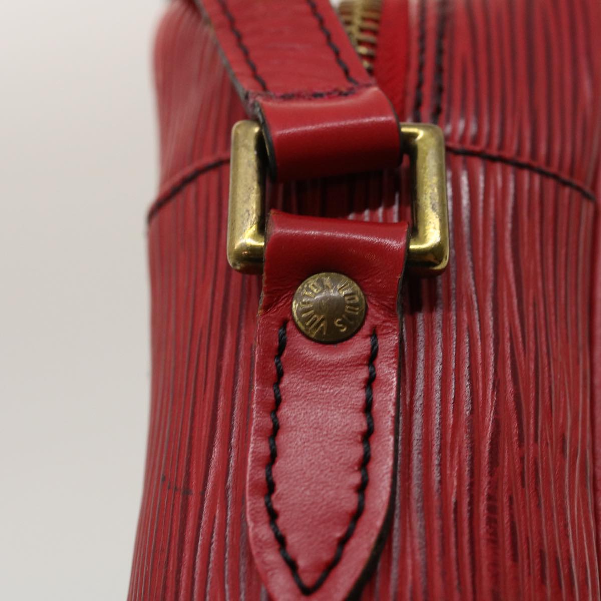 LOUIS VUITTON Epi Trocadero 27 Shoulder Bag Red M52317 LV as159