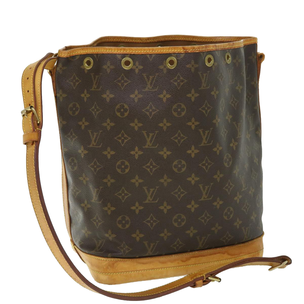 LOUIS VUITTON Monogram Noe Shoulder Bag M42224 LV ki1640