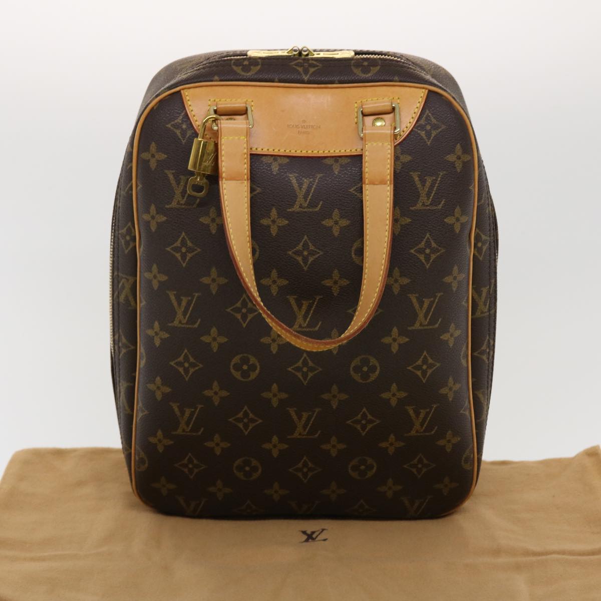 LOUIS VUITTON Monogram Excursion Hand Bag M41450 LV ai655