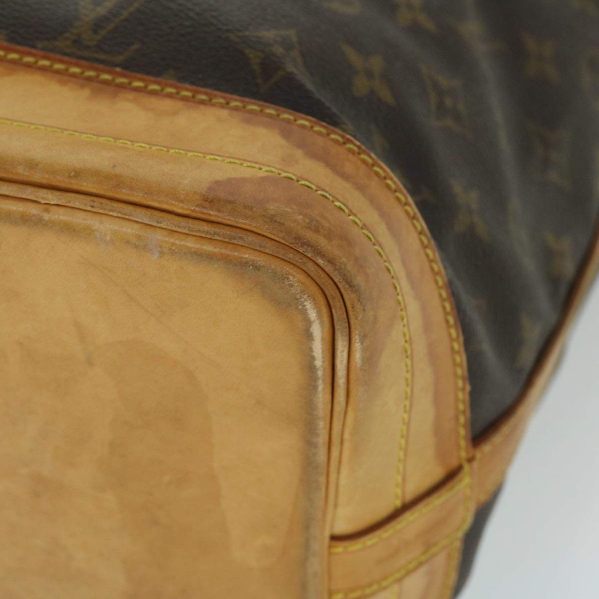 LOUIS VUITTON Monogram Noe Shoulder Bag M42224 LV ki1640