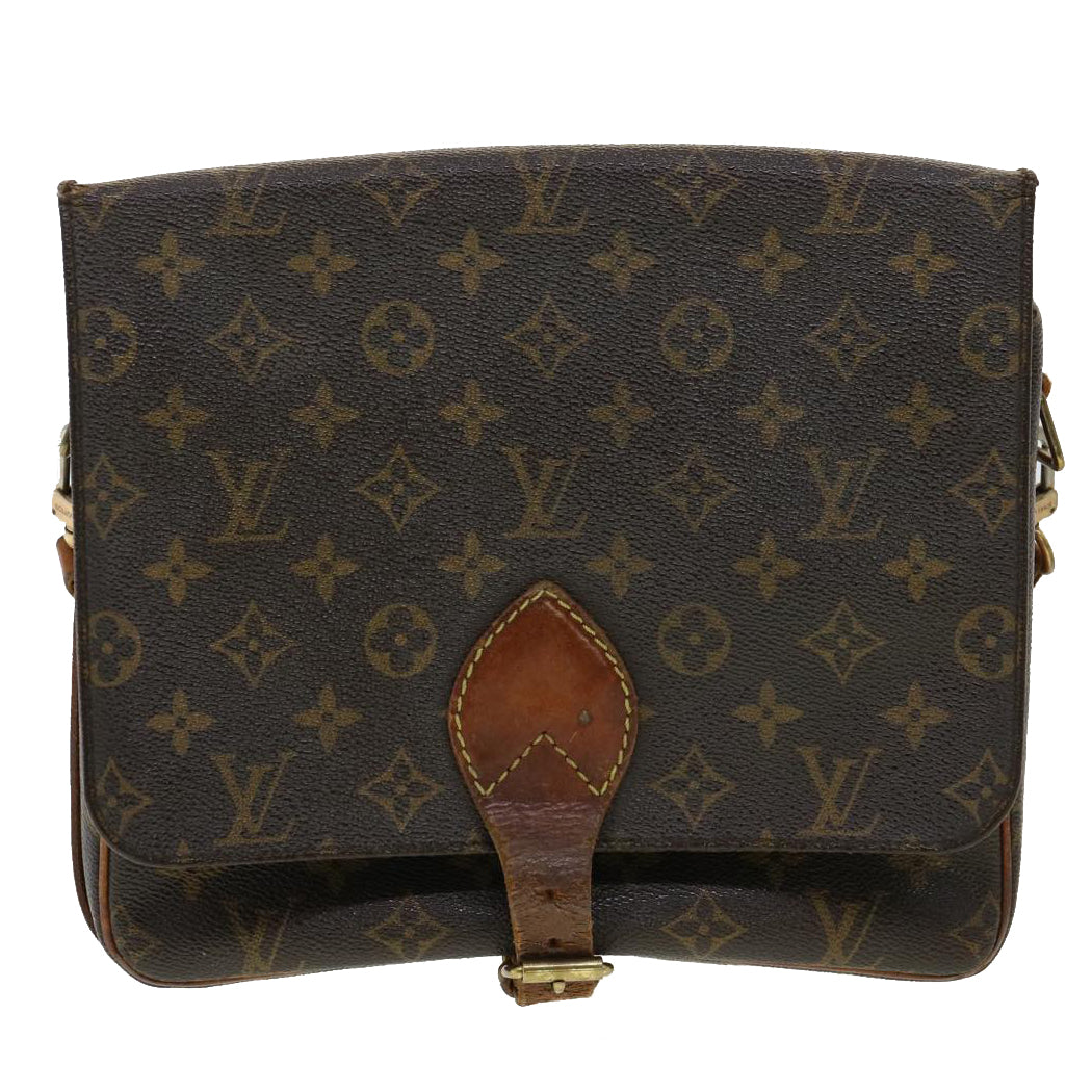 LOUIS VUITTON Monogram Cartouchiere GM Shoulder Bag M51252 LV 31245