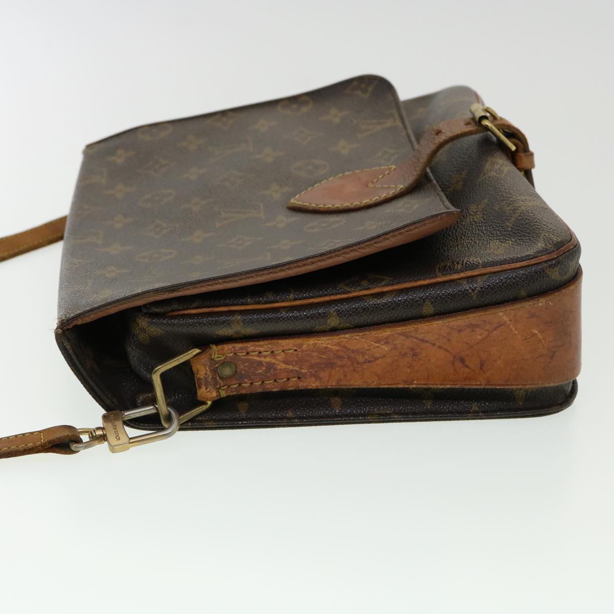 LOUIS VUITTON Monogram Cartouchiere GM Shoulder Bag M51252 LV 31245