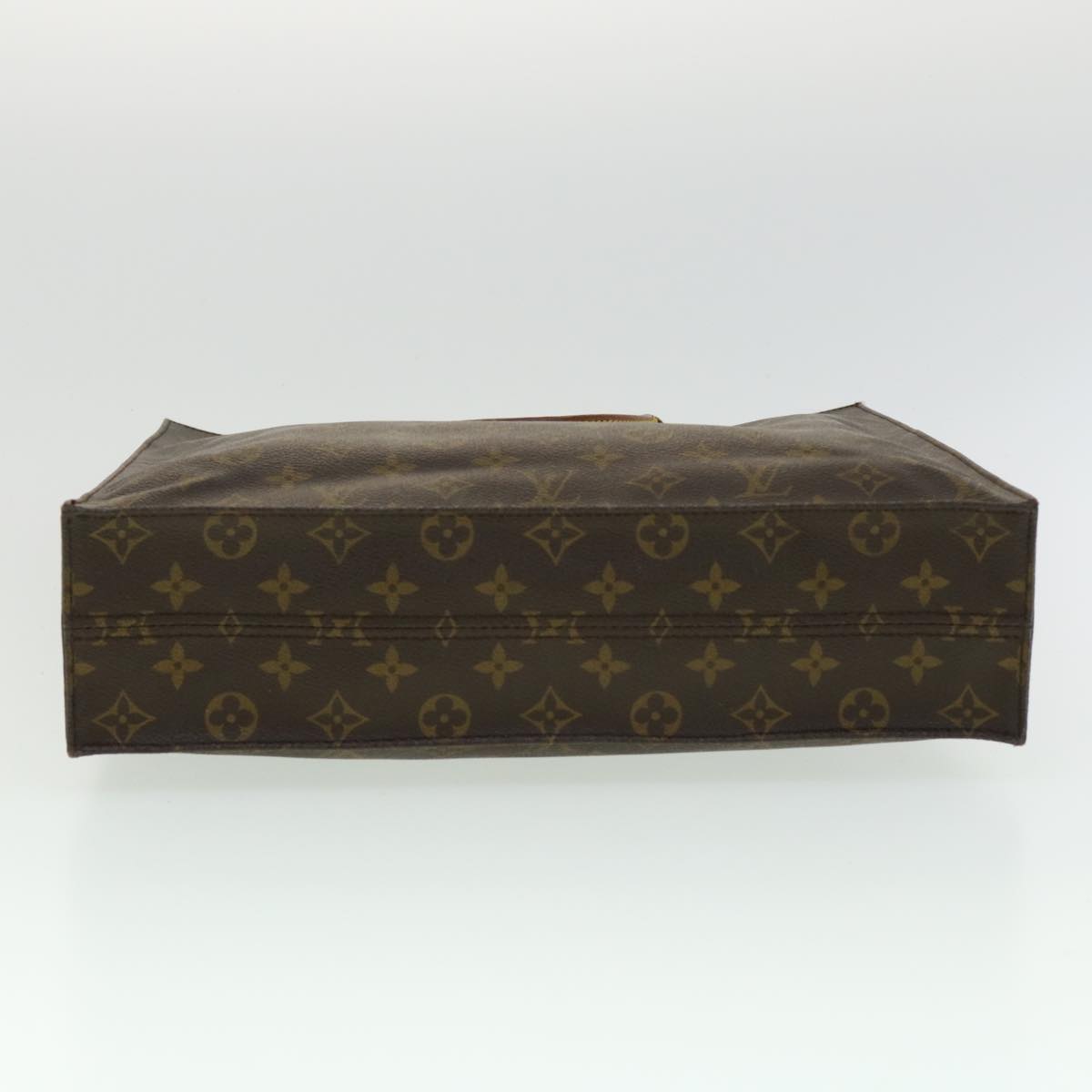LOUIS VUITTON Monogram Sac Plat Hand Bag M51140 LV jk2425