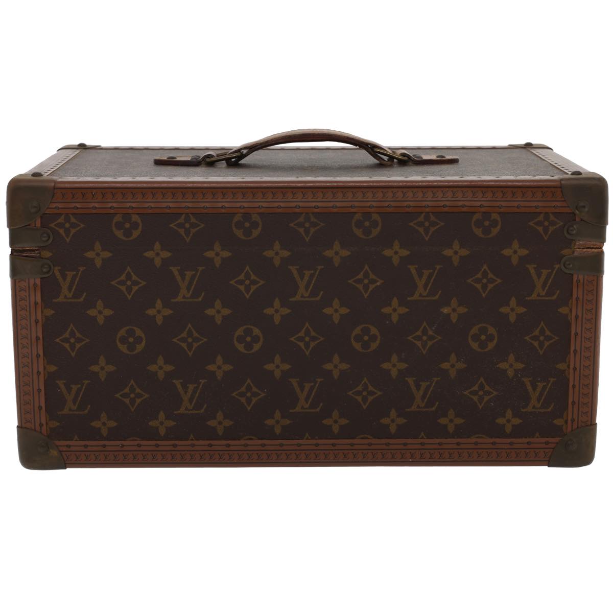 LOUIS VUITTON Monogram Boite Buteil Hand Bag Vanity Vintage M21822 am1389gA
