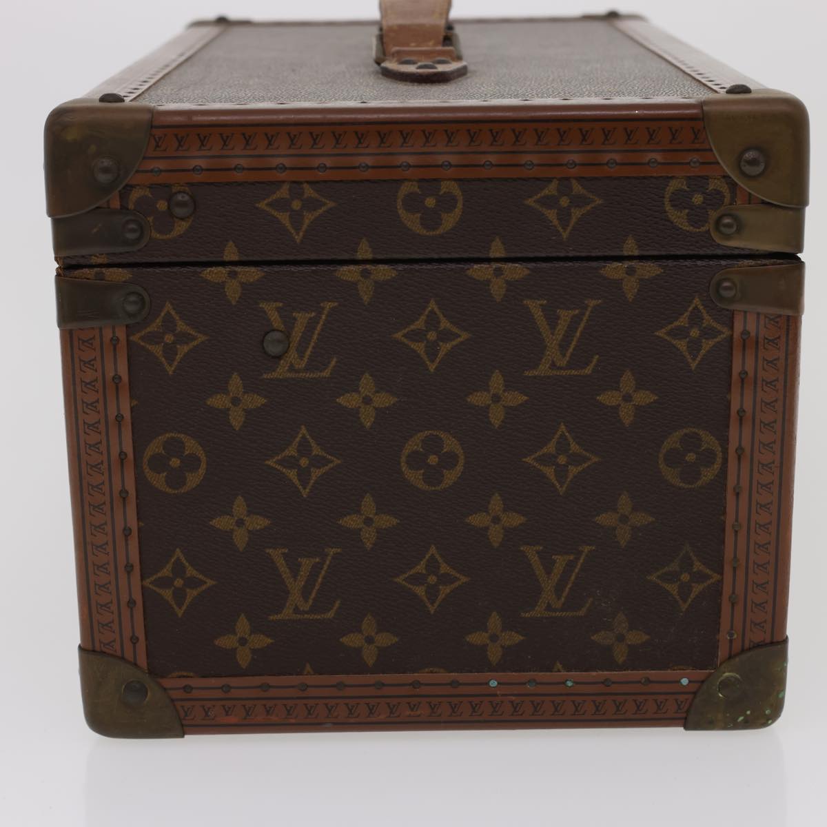 LOUIS VUITTON Monogram Boite Buteil Hand Bag Vanity Vintage M21822 am1389gA