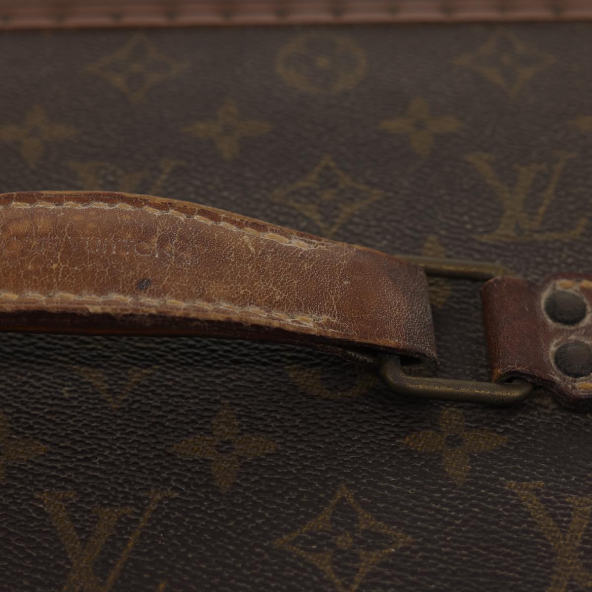 LOUIS VUITTON Monogram Boite Buteil Hand Bag Vanity Vintage M21822 am1389gA