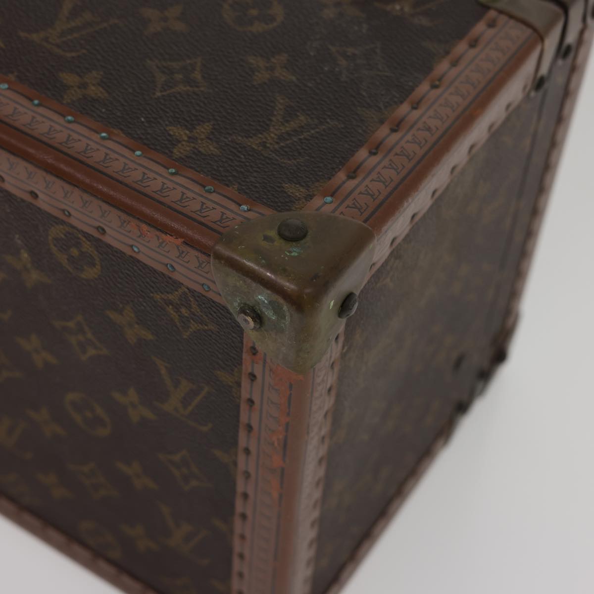 LOUIS VUITTON Monogram Boite Buteil Hand Bag Vanity Vintage M21822 am1389gA