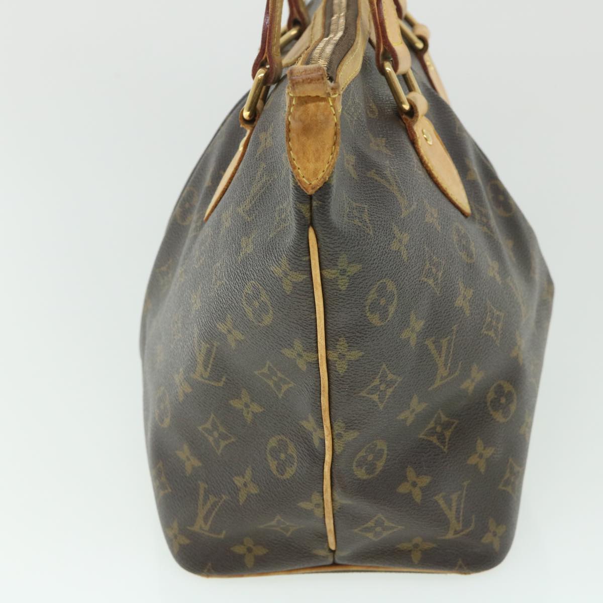 LOUIS VUITTON Monogram Palermo PM Tote Bag M40145 LV 46882