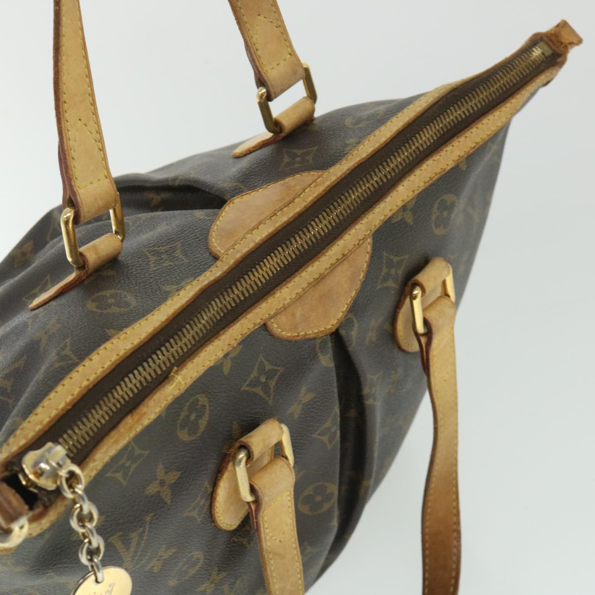 LOUIS VUITTON Monogram Palermo PM Tote Bag M40145 LV 46882