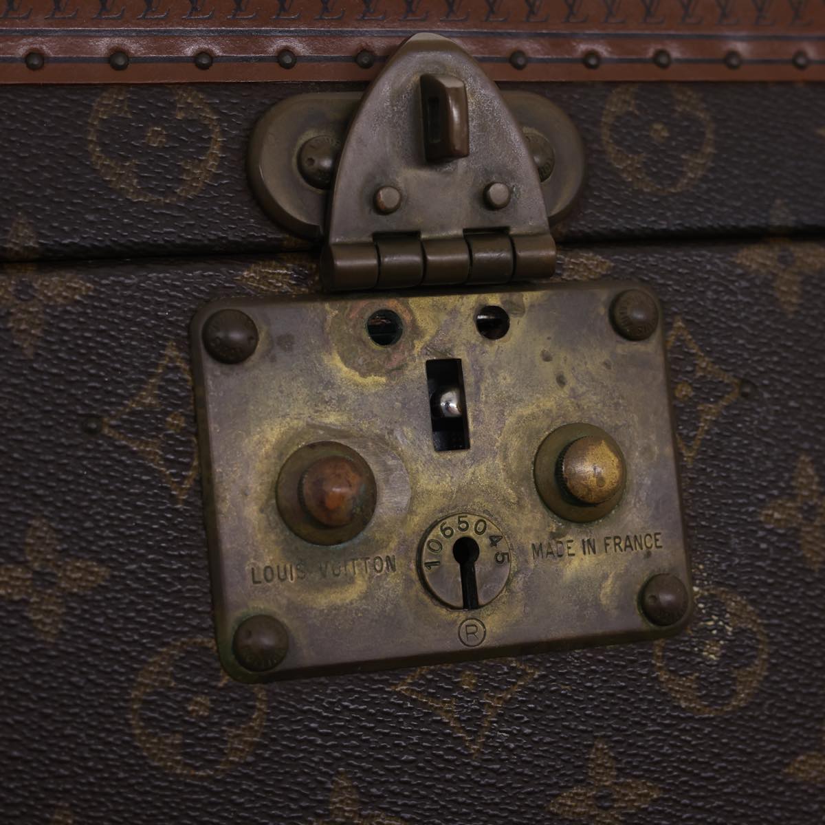 LOUIS VUITTON Monogram Boite Buteil Hand Bag Vanity Vintage M21822 am1389gA