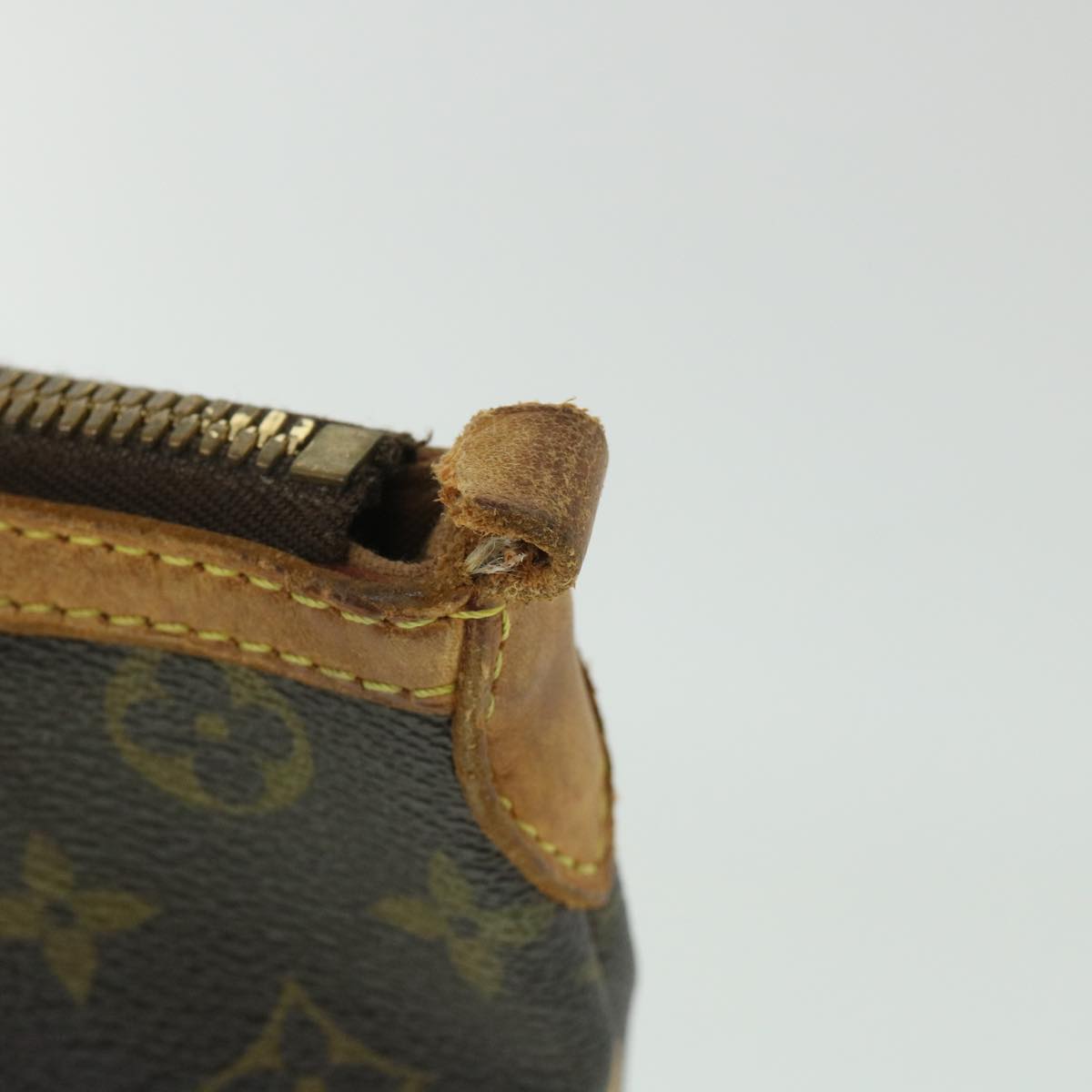 LOUIS VUITTON Monogram Palermo PM Tote Bag M40145 LV 46882