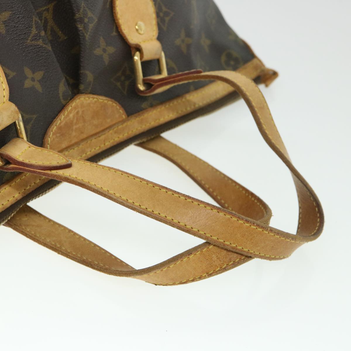 LOUIS VUITTON Monogram Palermo PM Tote Bag M40145 LV 46882