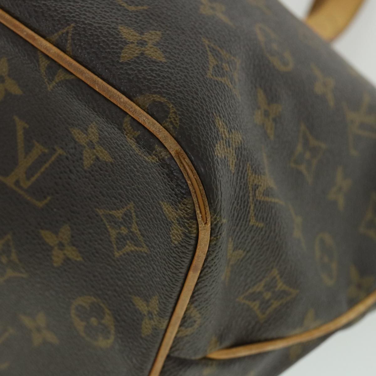 LOUIS VUITTON Monogram Palermo PM Tote Bag M40145 LV 46882
