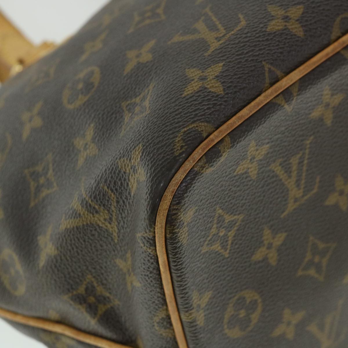 LOUIS VUITTON Monogram Palermo PM Tote Bag M40145 LV 46882