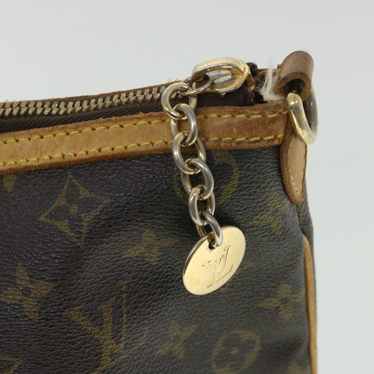 LOUIS VUITTON Monogram Palermo PM Tote Bag M40145 LV 46882
