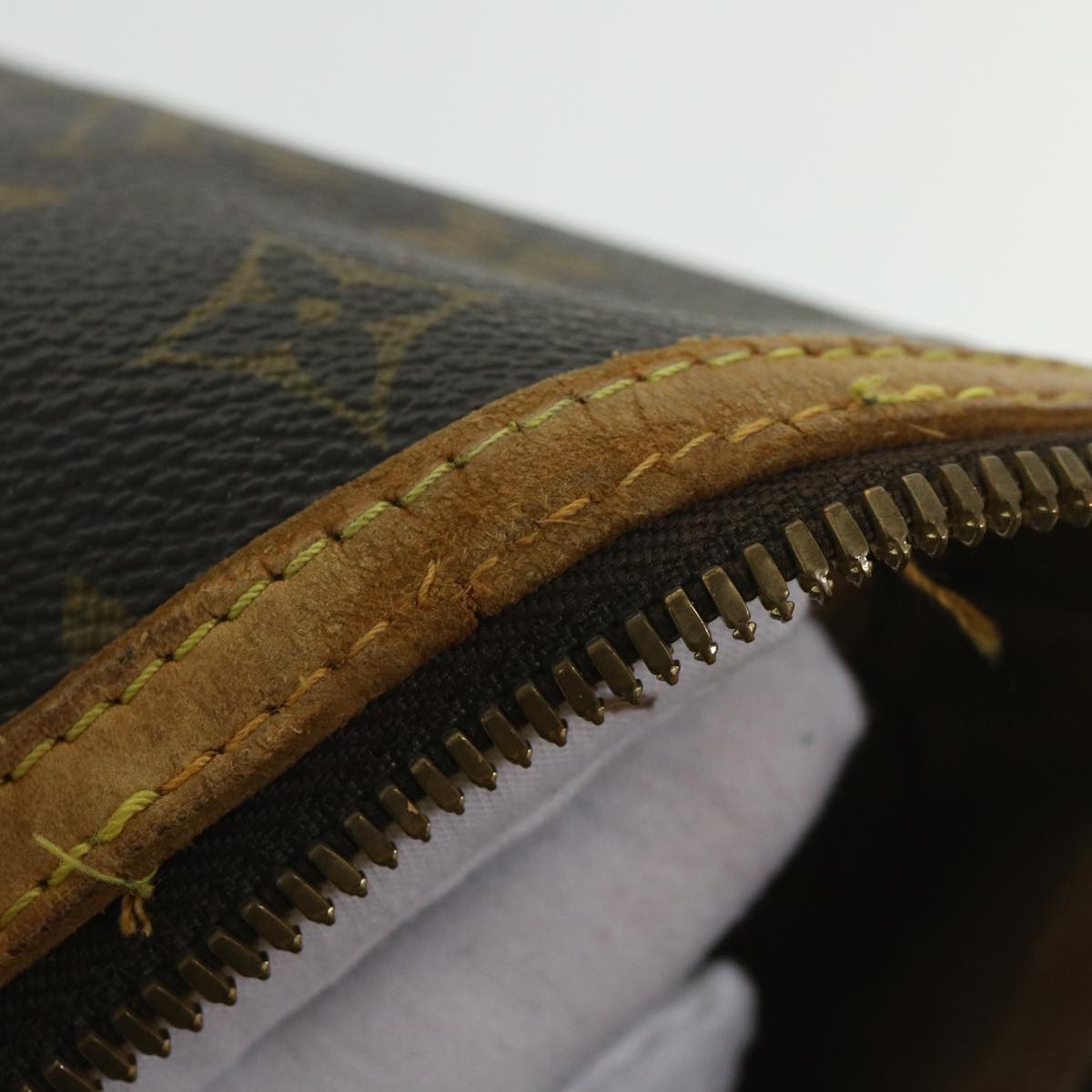 LOUIS VUITTON Monogram Palermo PM Tote Bag M40145 LV 46882