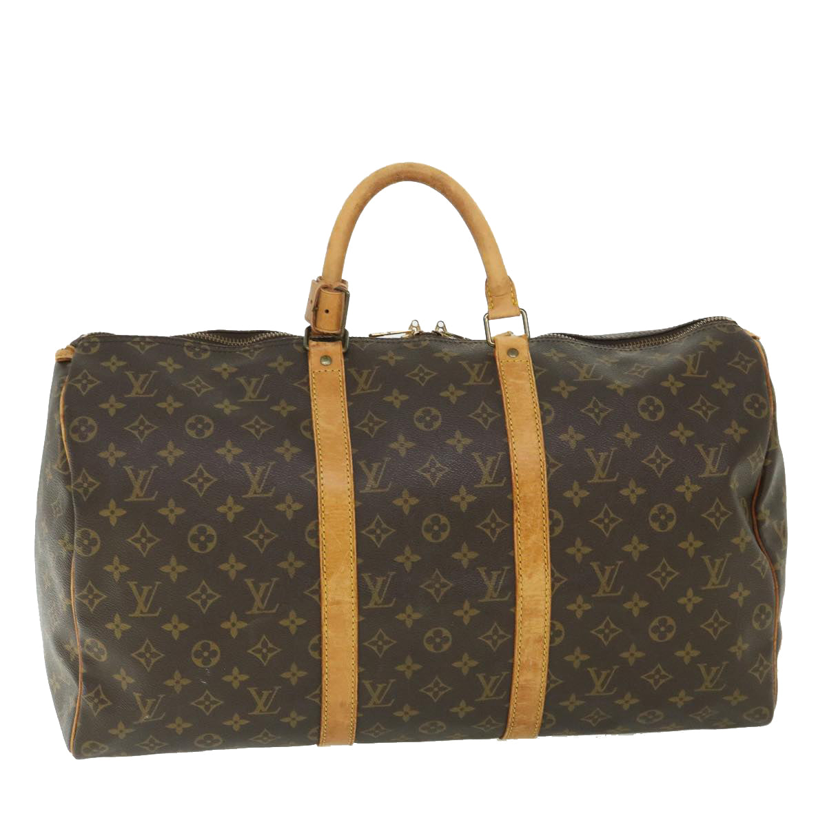 LOUIS VUITTON Monogram Keepall 50 Boston Bag M41426 LV bs2380