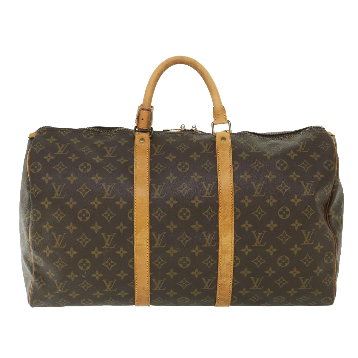 LOUIS VUITTON Monogram Keepall 50 Boston Bag M41426 LV bs2380