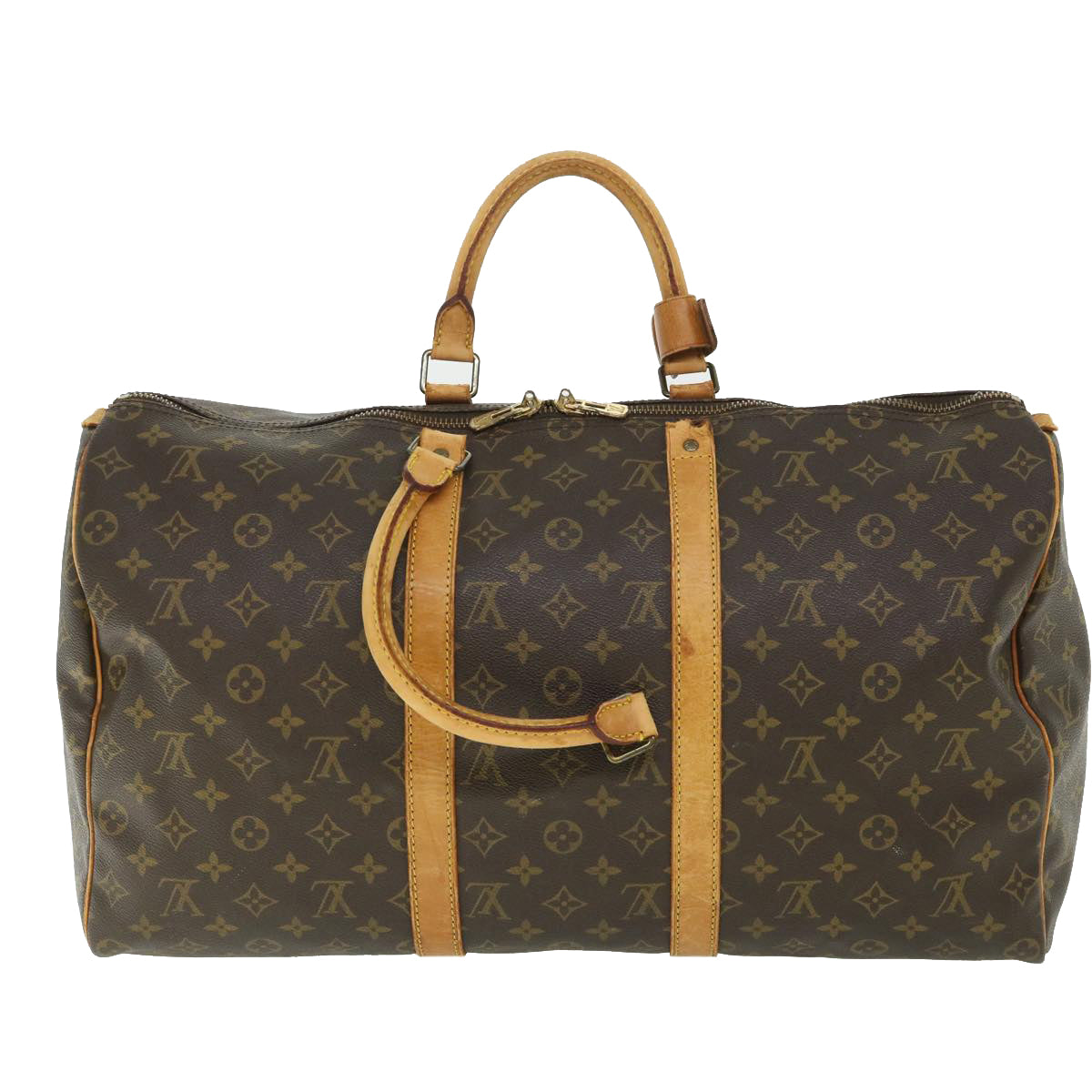 LOUIS VUITTON Monogram Keepall 50 Boston Bag M41426 LV bs2380