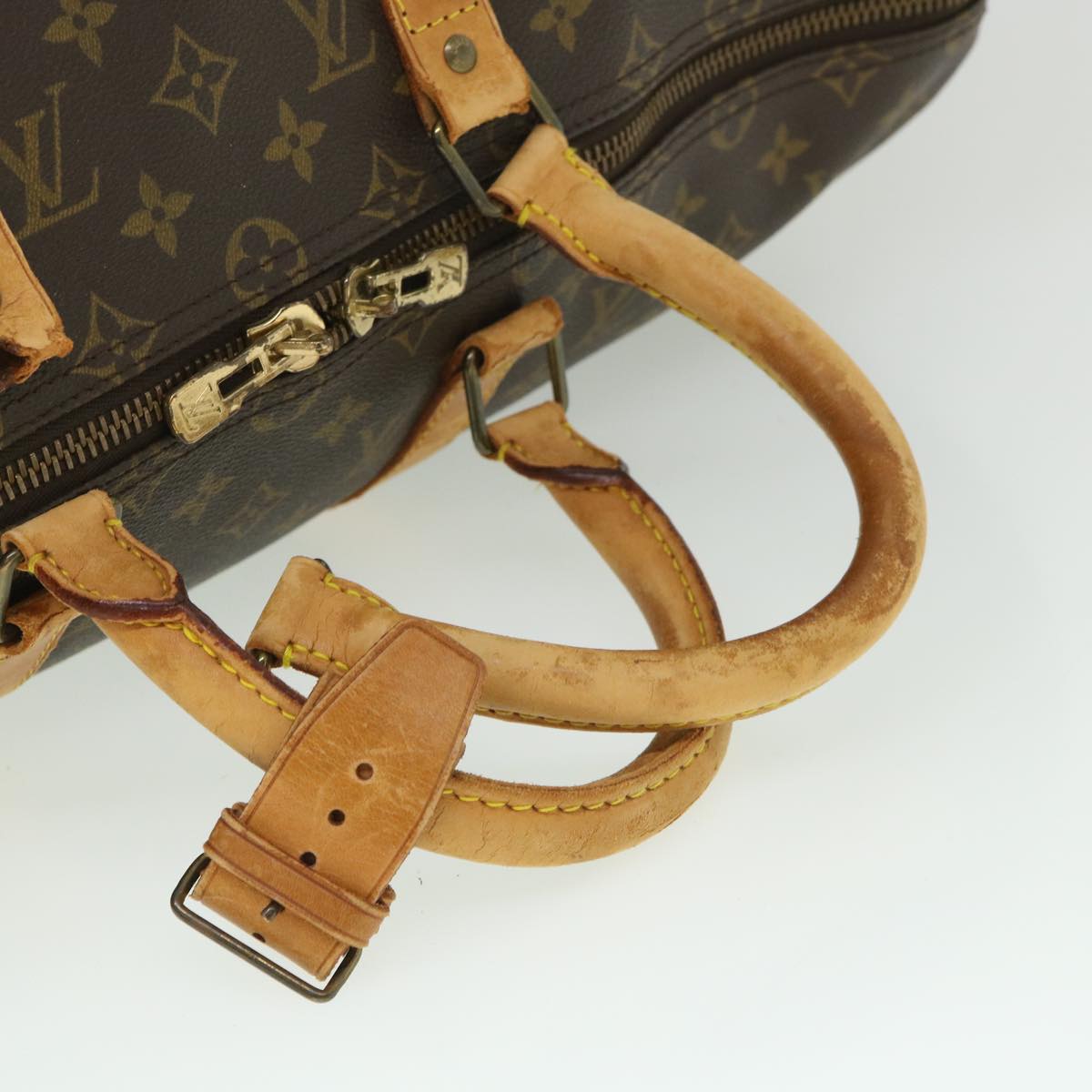 LOUIS VUITTON Monogram Keepall 50 Boston Bag M41426 LV bs2380