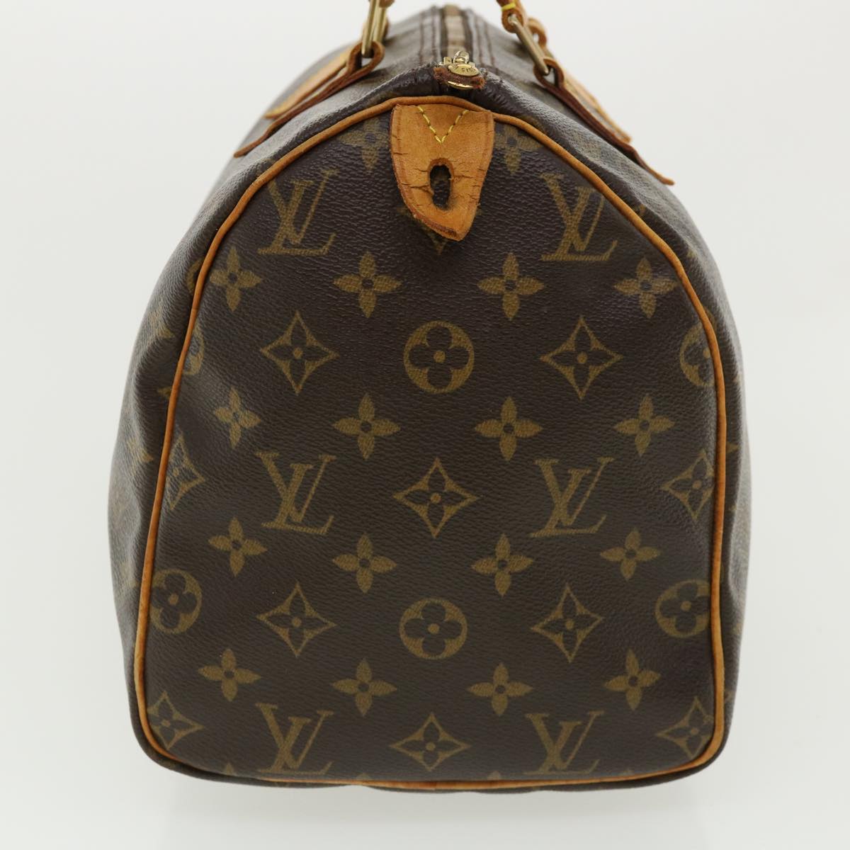LOUIS VUITTON Monogram Speedy 30 Hand Bag M41526 LV nh594