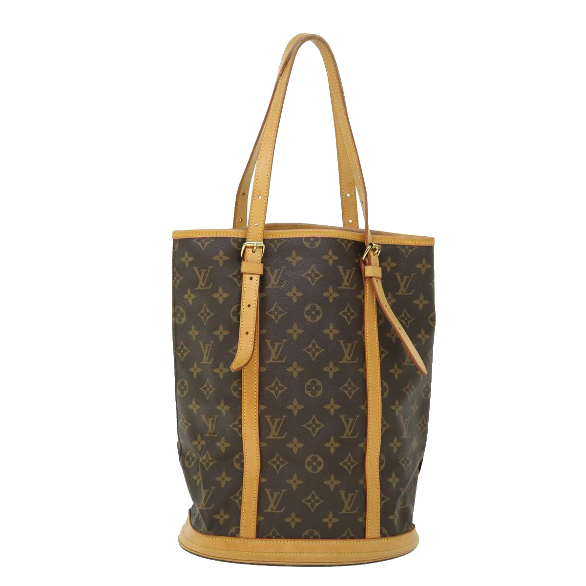 LOUIS VUITTON Monogram Bucket GM Shoulder Bag M42236 LV 25093C