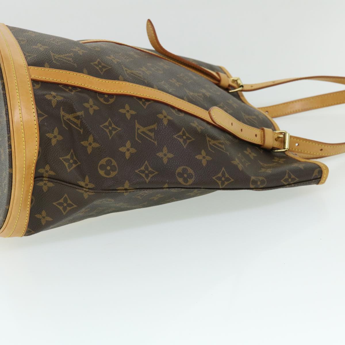 LOUIS VUITTON Monogram Bucket GM Shoulder Bag M42236 LV 25093C