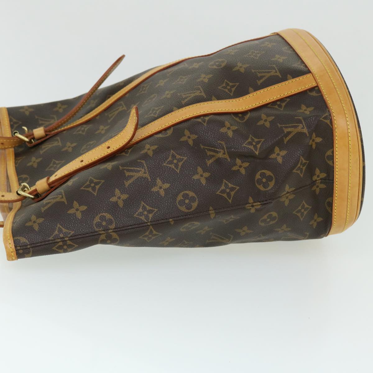 LOUIS VUITTON Monogram Bucket GM Shoulder Bag M42236 LV 25093C