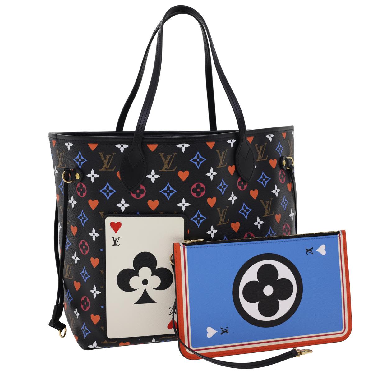 LOUIS VUITTON Game On Collection Neverfull MM Shoulder Bag M57483 LV 28626S