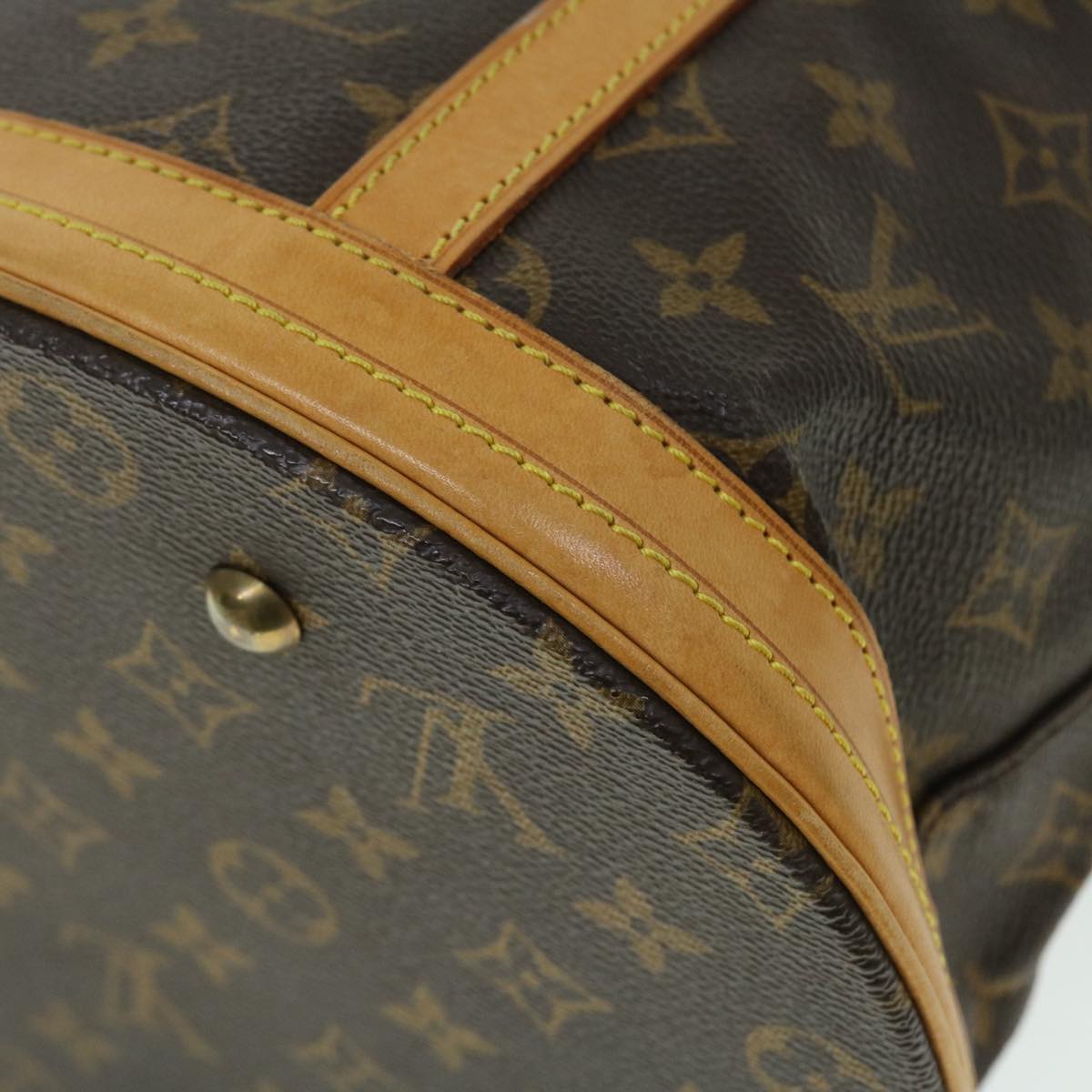 LOUIS VUITTON Monogram Bucket GM Shoulder Bag M42236 LV 25093C