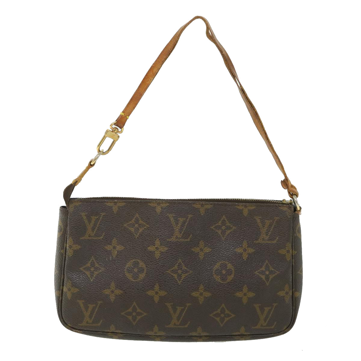 LOUIS VUITTON Monogram Pochette Accessoires Pouch M51980 LV 43640