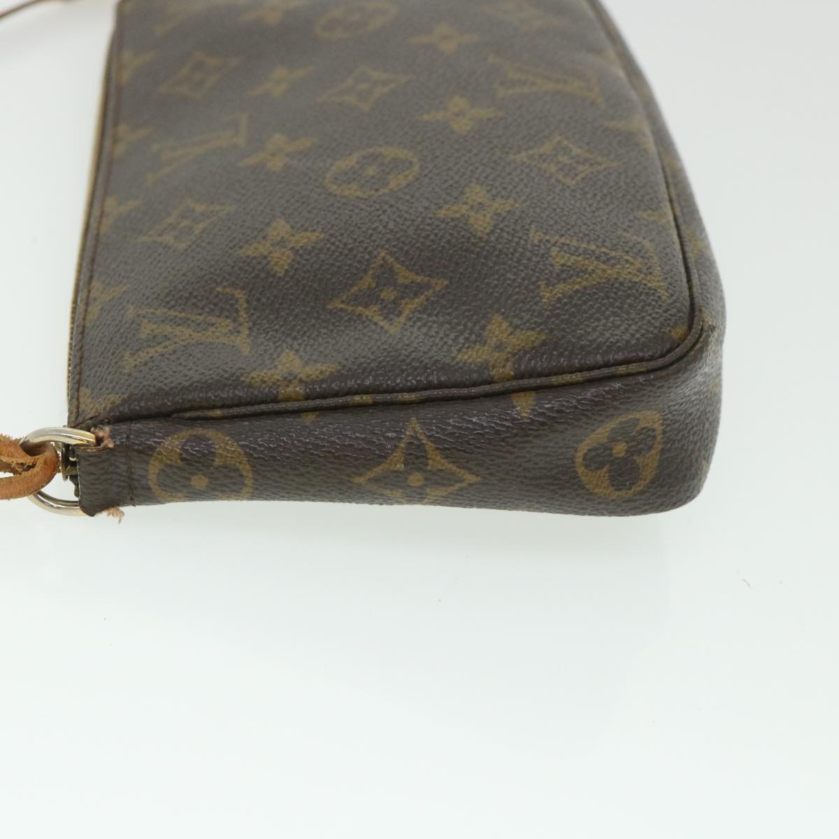 LOUIS VUITTON Monogram Pochette Accessoires Pouch M51980 LV 43640