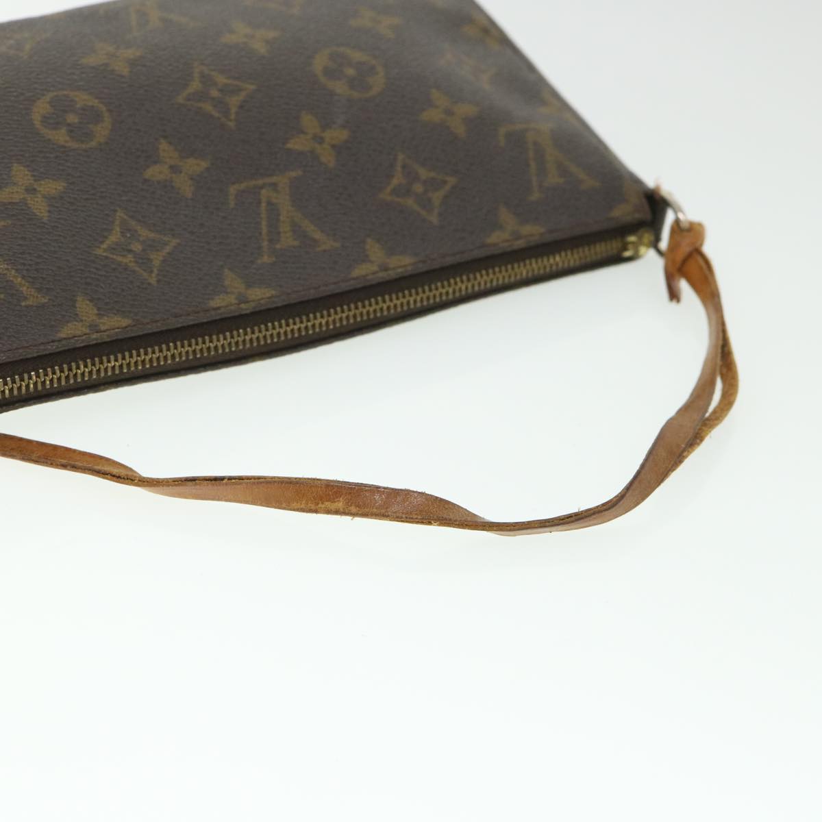 LOUIS VUITTON Monogram Pochette Accessoires Pouch M51980 LV 43640