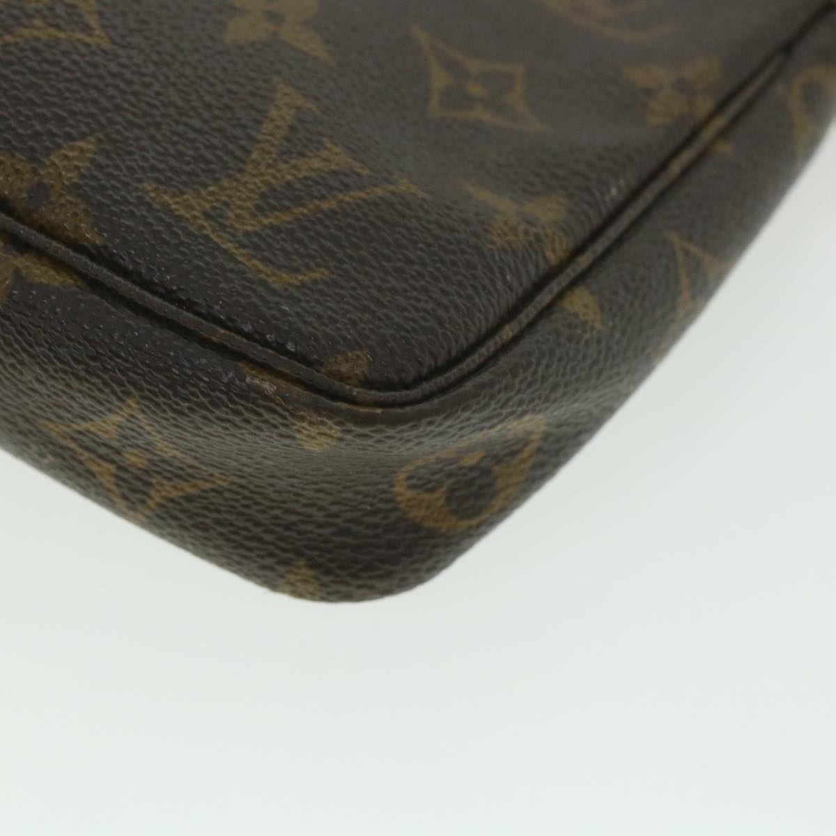 LOUIS VUITTON Monogram Pochette Accessoires Pouch M51980 LV 43640