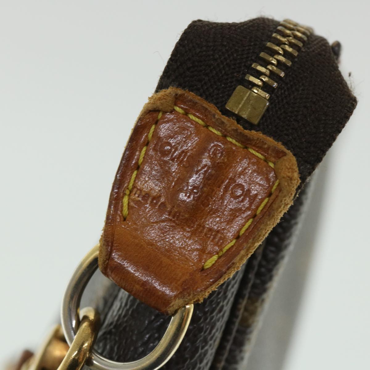 LOUIS VUITTON Monogram Pochette Accessoires Pouch M51980 LV 43640