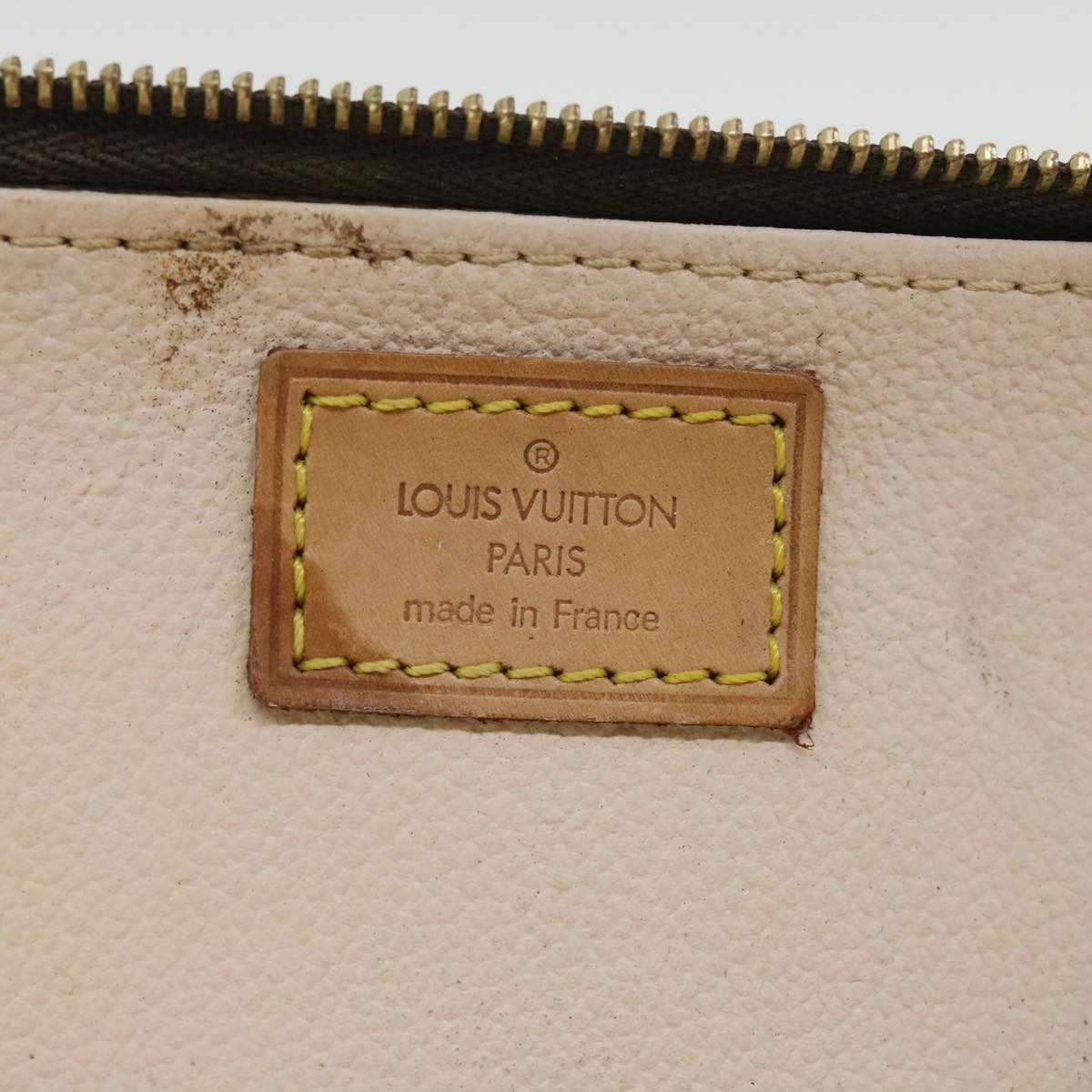 LOUIS VUITTON Monogram Trousse Brush PM Cosmetic Pouch M47510 LV 55143