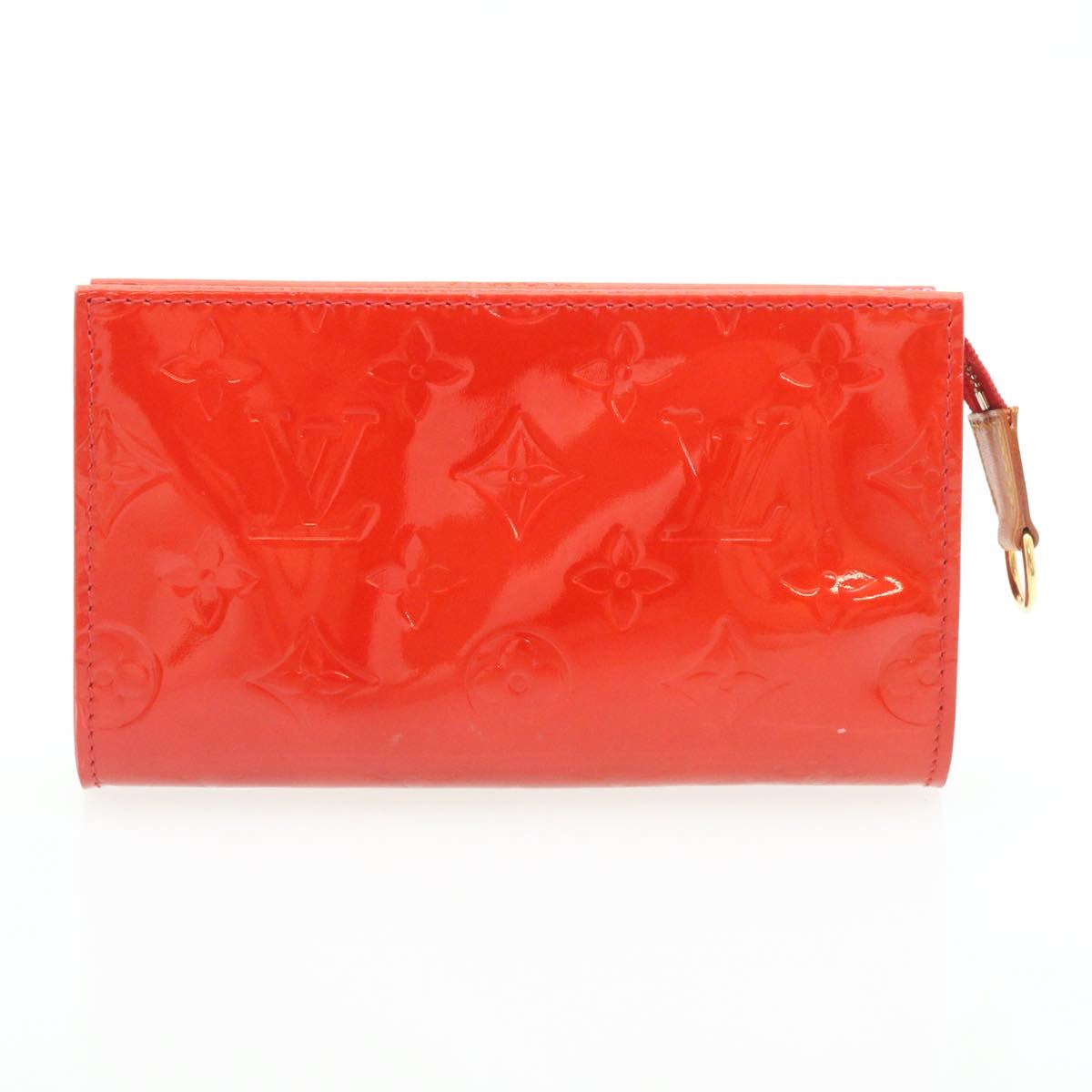 LOUIS VUITTON Monogram Vernis Bucket PM Shoulder Bag SP Order Rouge 22324S
