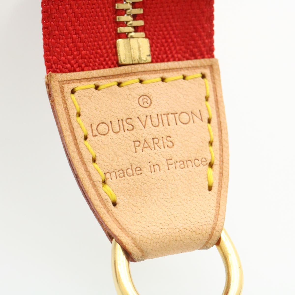 LOUIS VUITTON Monogram Vernis Bucket PM Shoulder Bag SP Order Rouge 22324S