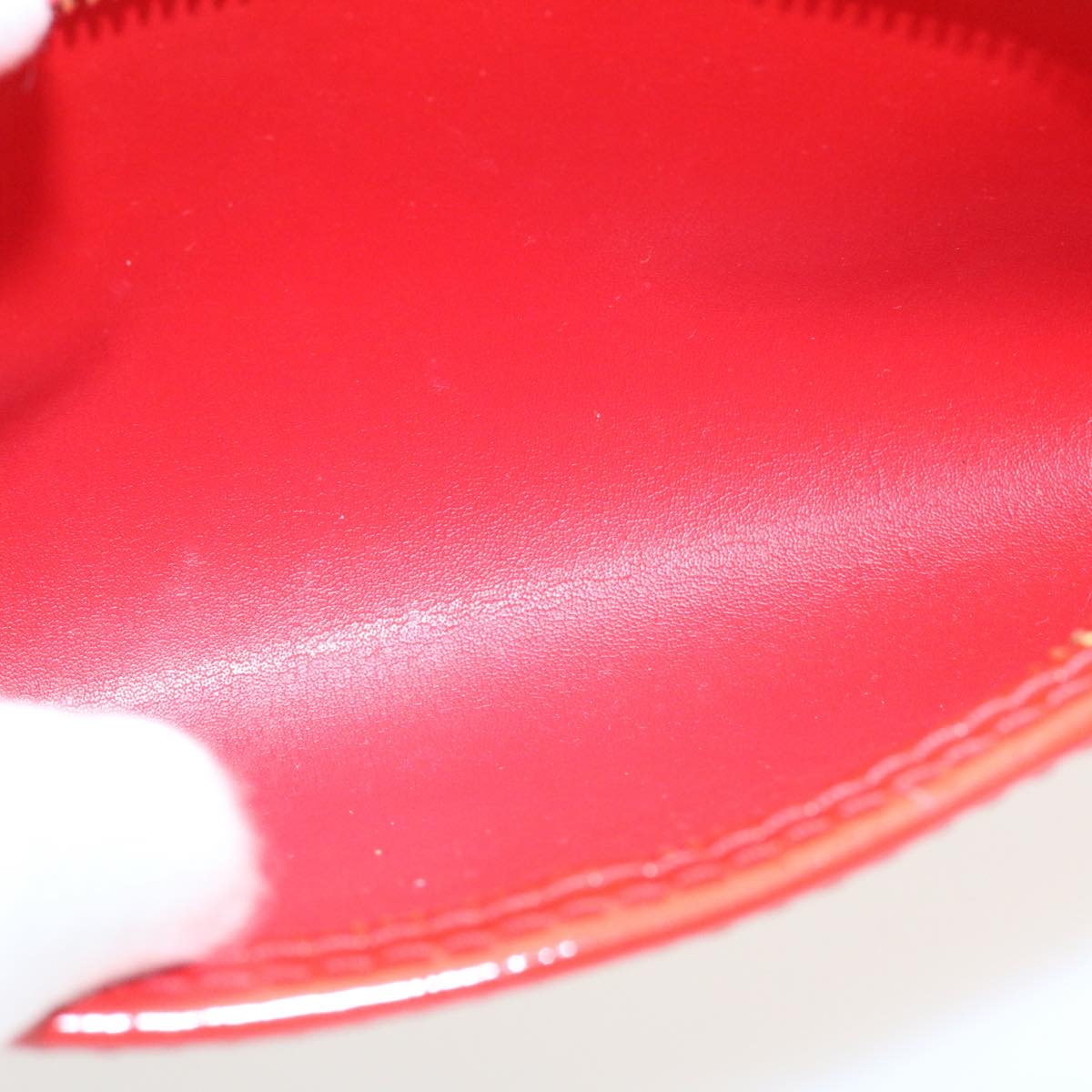 LOUIS VUITTON Monogram Vernis Bucket PM Shoulder Bag SP Order Rouge 22324S