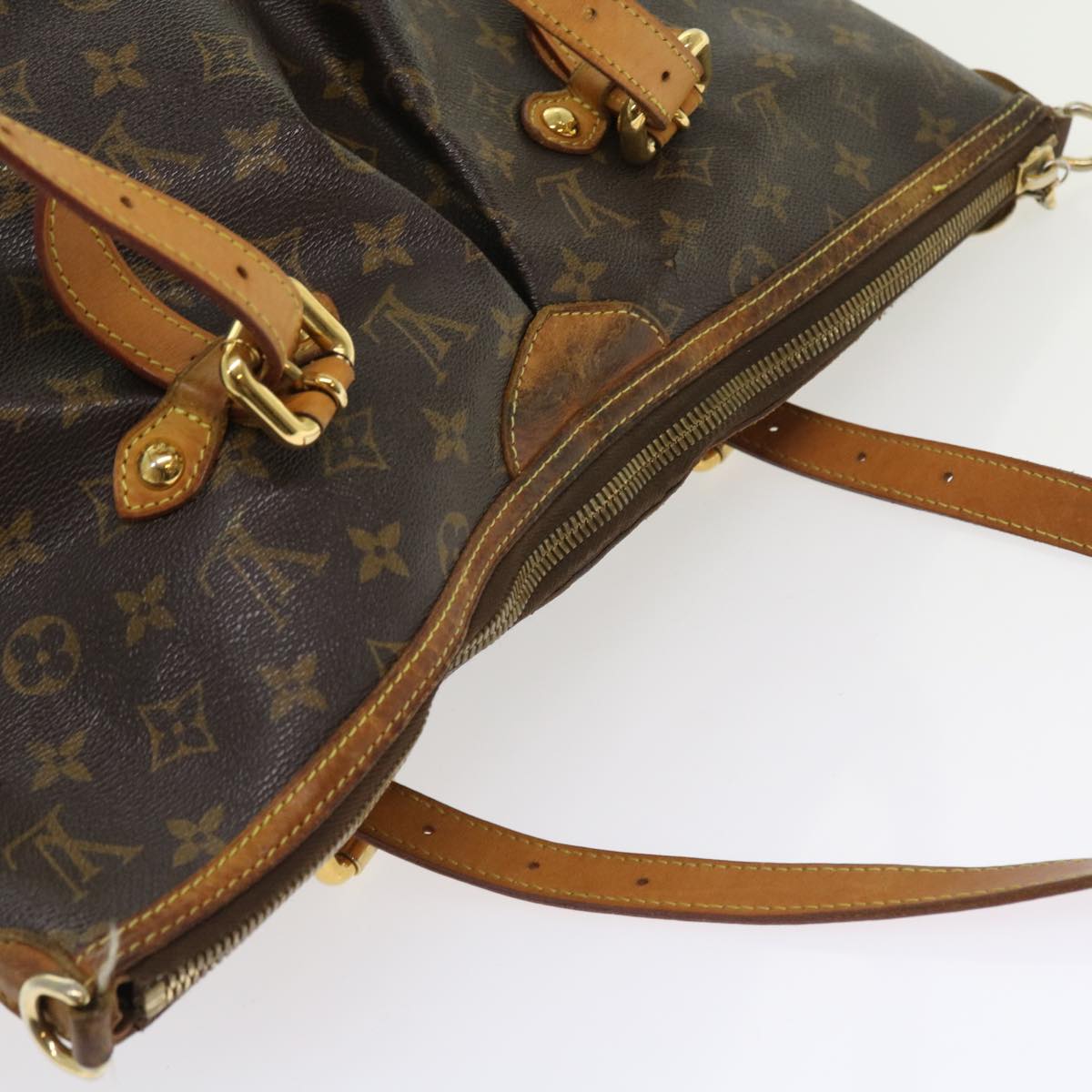 LOUIS VUITTON Monogram Palermo GM Tote Bag M40146 LV bs1119