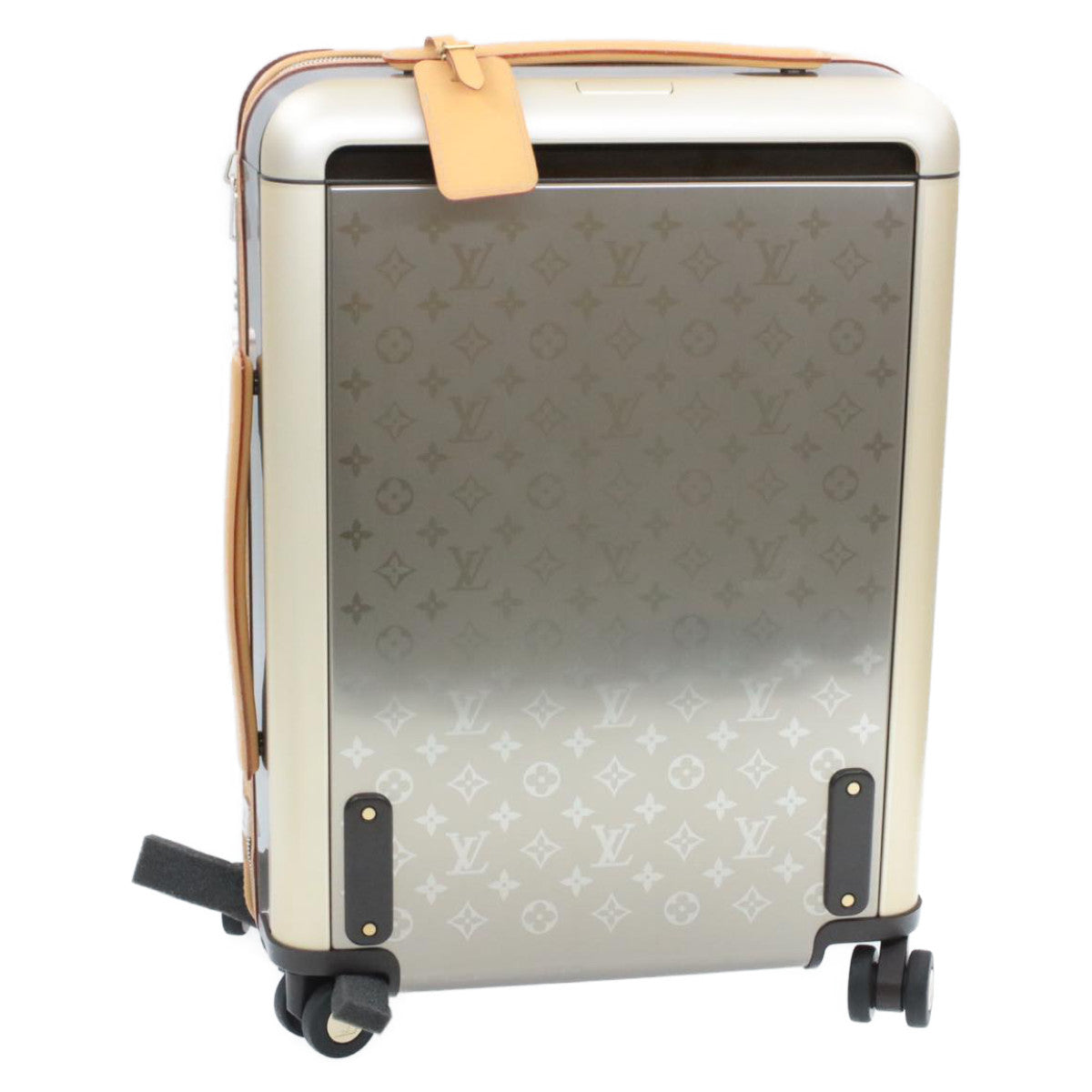 LOUIS VUITTON Monogram Titanium Horizon 55 Roller Suitcase M41226 LV ak157S