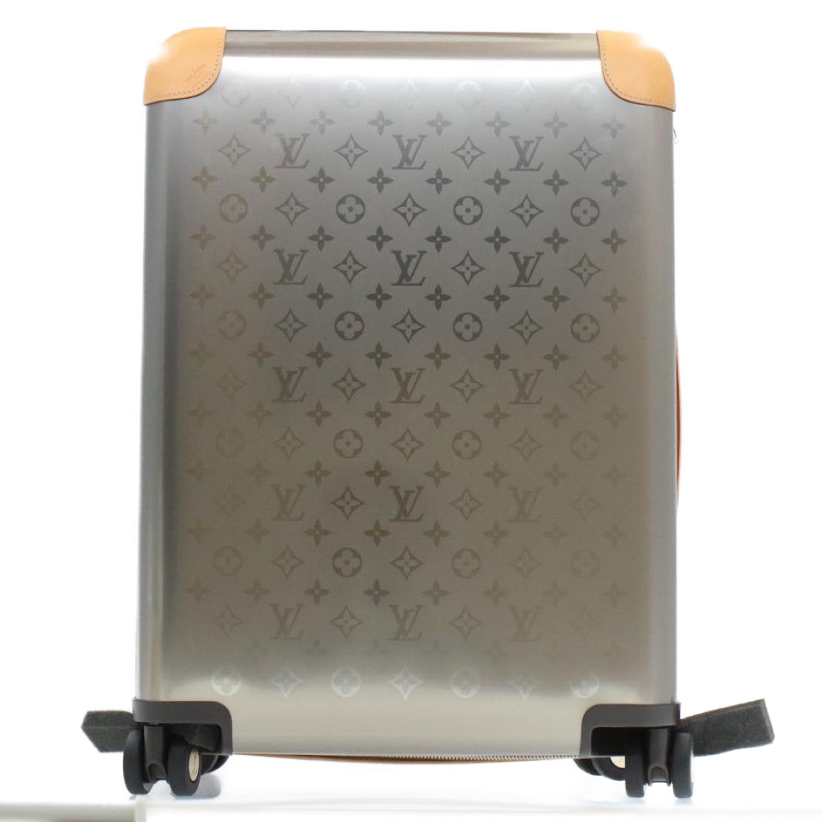 LOUIS VUITTON Monogram Titanium Horizon 55 Roller Suitcase M41226 LV ak157S